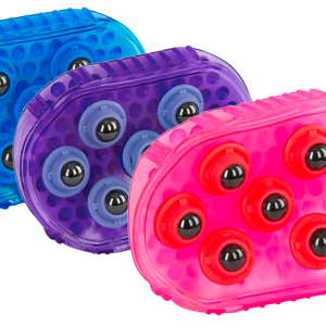 Borstel magneet massage blauw