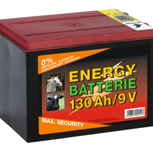 Batterie EG super 9V / 130Ah (H16 x L19 x B13 cm)