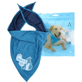 CoolPets Cooling Bandana Deze bandana verkoelt honden tijdens warme dagen!