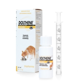 Dolthene Ontwormingsmiddel ter bestrijding van maagdarmworm- en lintworminfecties bij pups en volwassen honden