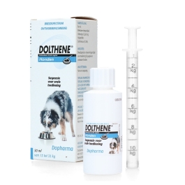 Dolthene Ontwormingsmiddel ter bestrijding van maagdarmworm- en lintworminfecties bij pups en volwassen honden