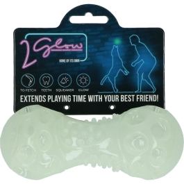 2 Glow Bone of its own Dit speelgoed geeft licht in het donker en daarom kan het spelen met je hond uren doorgaan, zelfs in het donker!