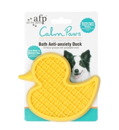 AFP Calm Paws - Bath Anti-anxiety Duck Maakt het baden een stuk aangenamer.