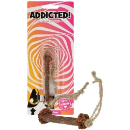 Addicted! Stick with Rope Kattenspeeltje met MADNIP!