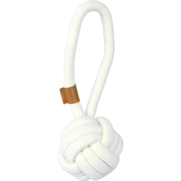 Pawise Premium cotton toy - ball w/handle