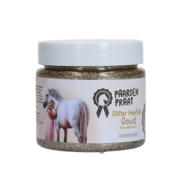 Paardenpraat TV Glitter Hoeflak Goud