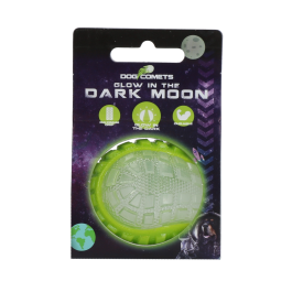 Dog Comets Glow in the Dark Moon Green S