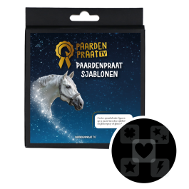 Paardenpraat Sjablonen 5 stuk