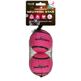 Dog comets Neutron Star Tennisbal met pieper L Roze 2st