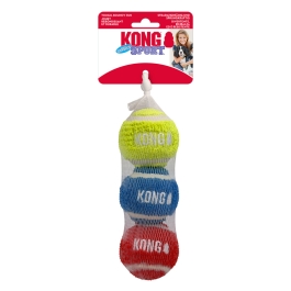 KONG Sport Softies Balls 3-pk Assorted Md