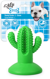 AFP Dental Chews-Cactus Large Rubber Green