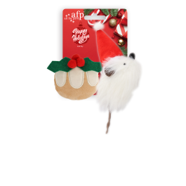 AFP Happy Holidays 2-Pack Mistletoe & Kerstmuis