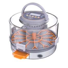 Broedmachine grijs & transparant