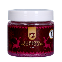 Excellent Horse Christmas Hi Gloss Hoof Polish Roze 150 ml