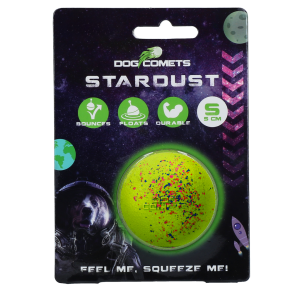 Hund Comets Ball Stardust Grün S