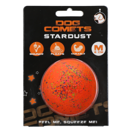 Dog Comets Ball Stardust Oranje M