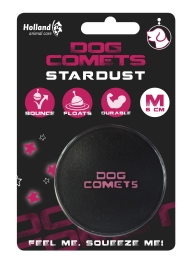 Dog Comets Ball Stardust Zwart/Roze M