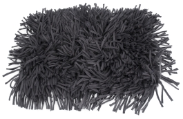 Langsam essen Länger leben Spielmatte Grau