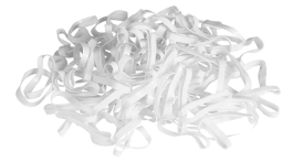 Elastiekjes Siliconen wit