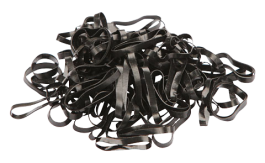 Elastiekjes Siliconen zwart