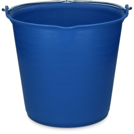 Eimer 15 l mit Ausguss dunkelblau