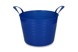 Emmer V-Trug Flexi Blauw 14 l