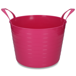 Emmer V-Trug Flexi roze 40 l