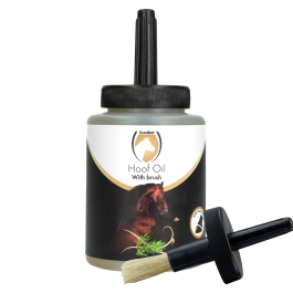 Equi Hoef Olie Natural met borstel