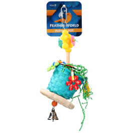 Feather World Flower pot