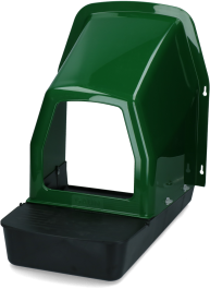 Pluimvee legnest kip met opvang Kunststof