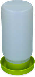Poultry drinking tower 1 liter green