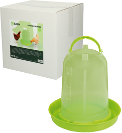 Geflügeltränketurm 5 l grüne Zitrone