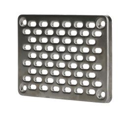 GevelFix Voorzetrooster RVS 10 x 14 cm