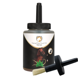 Equi HempOne Hoof Oil Natural (met kwast)