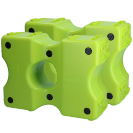 Hindernisblok Cavalettiblocks limoengroen