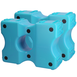 Hindernisblok Cavalettiblocks koningsblauw