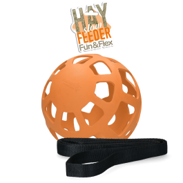Hay Slowfeeder fun and flex 22 cm Oranje Bal