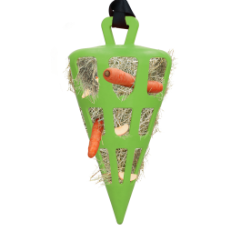 Hay Slowfeeder Fun and Flex 22 cm Groene Wortel