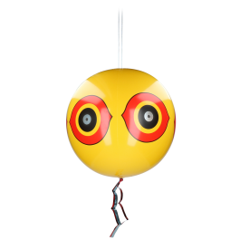 Knock Pest Schrikballon Geel