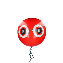 Knock Pest Schrikballon Rood