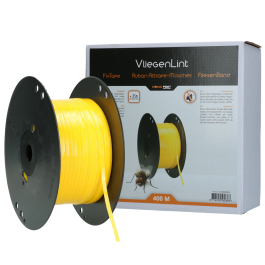 Knock Pest Vliegenlint Vervangingsrol geel 400 m