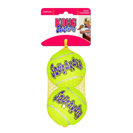 KONG Air Squeaker Tennis Ball L 7,6 cm 2 pcs.