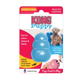 KONG Puppy XS 5,7 cm Blauw of Roze