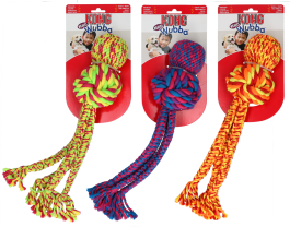 KONG Wubba Weaves met touw Ass. XL