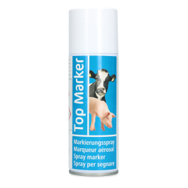 Merkspray voor vee blauw