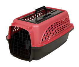 Petmate 2 Door Top Load Kennel XS Pink