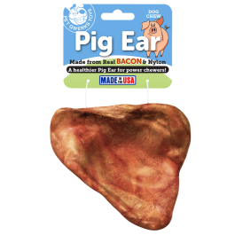 Pet Qwerks  Bacon Pig Ear - Medium
