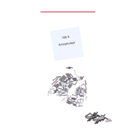 Krimphulzen t.b.v. bevestigingsdraad (100 st)