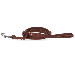 Spotted! Pro Leren Showlijn Bruin Musketon 1,6x180cm