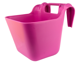 Voerbak met ophangbeugel roze 14 l KS